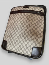 Load image into Gallery viewer, GUCCI Supreme Monogram Striped Luggage Bag