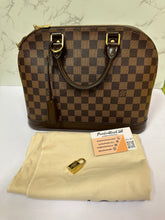 Load image into Gallery viewer, LOUIS VUITTON Damier Ebene Alma PM