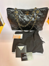 Load image into Gallery viewer, CHANEL Shopping Tote Bag - Black