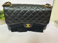Load image into Gallery viewer, CHANEL Jumbo Classic Caviar Double Flap