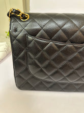 Load image into Gallery viewer, CHANEL Jumbo Classic Caviar Double Flap