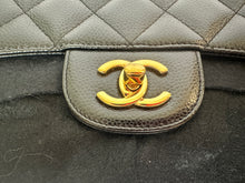 Load image into Gallery viewer, CHANEL Jumbo Classic Caviar Double Flap