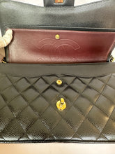 Load image into Gallery viewer, CHANEL Jumbo Classic Caviar Double Flap