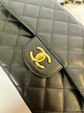 Load image into Gallery viewer, CHANEL Jumbo Classic Caviar Double Flap