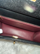 Load image into Gallery viewer, CHANEL Caviar Quilted Wallet on Chain Flapbag Black