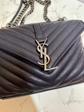 Load image into Gallery viewer, YSL Chevron Quilt College - Navy Blue