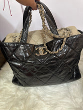 Load image into Gallery viewer, CHANEL Black Quilted Portobello Two-Way
