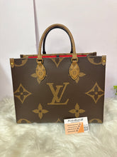 Load image into Gallery viewer, LOUIS VUITTON Reverse Monogram On-The-Go MM