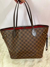 Load image into Gallery viewer, LOUIS VUITTON Damier Ebene Neverfull MM