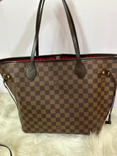 Load image into Gallery viewer, LOUIS VUITTON Damier Ebene Neverfull MM