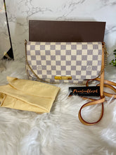 Load image into Gallery viewer, LOUIS VUITTON Favorite MM Damier Azur