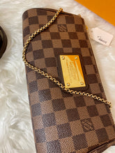 Load image into Gallery viewer, LOUIS VUITTON Eva Clutch Damier Ebene Canvas