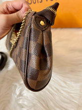 Load image into Gallery viewer, LOUIS VUITTON Eva Clutch Damier Ebene Canvas