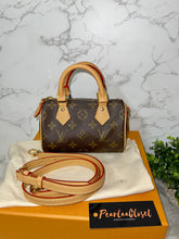 Load image into Gallery viewer, LOUIS VUITTON Speedy Nano Monogram