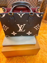 Load image into Gallery viewer, LOUIS VUITTON On-The-Go BiColor Monogram Empreinte Leather PM (Brand New)
