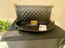 Load image into Gallery viewer, CHANEL Le Boy Black Caviar ( BRAND NEW!! )