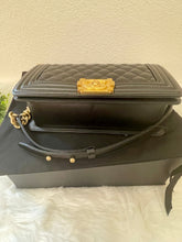 Load image into Gallery viewer, CHANEL Le Boy Black Caviar ( BRAND NEW!! )
