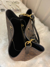 Load image into Gallery viewer, LOUIS VUITTON Black Monogram Canvas Neonoe Bag