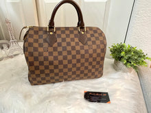 Load image into Gallery viewer, LOUIS VUITTON Speedy 30 Damier Ebene