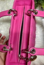 Load image into Gallery viewer, CHRISTIAN DIOR Lambskin Cannage Medium Lady Dior Pink