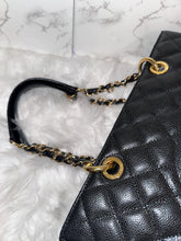 Load image into Gallery viewer, CHANEL Caviar Grand Shopping Tote GST Black