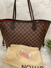 Load image into Gallery viewer, LOUIS VUITTON Damier Ebene Neverfull MM