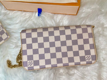 Load image into Gallery viewer, LOUIS VUITTON Pochette Félicie Damier Azur (Brand New)