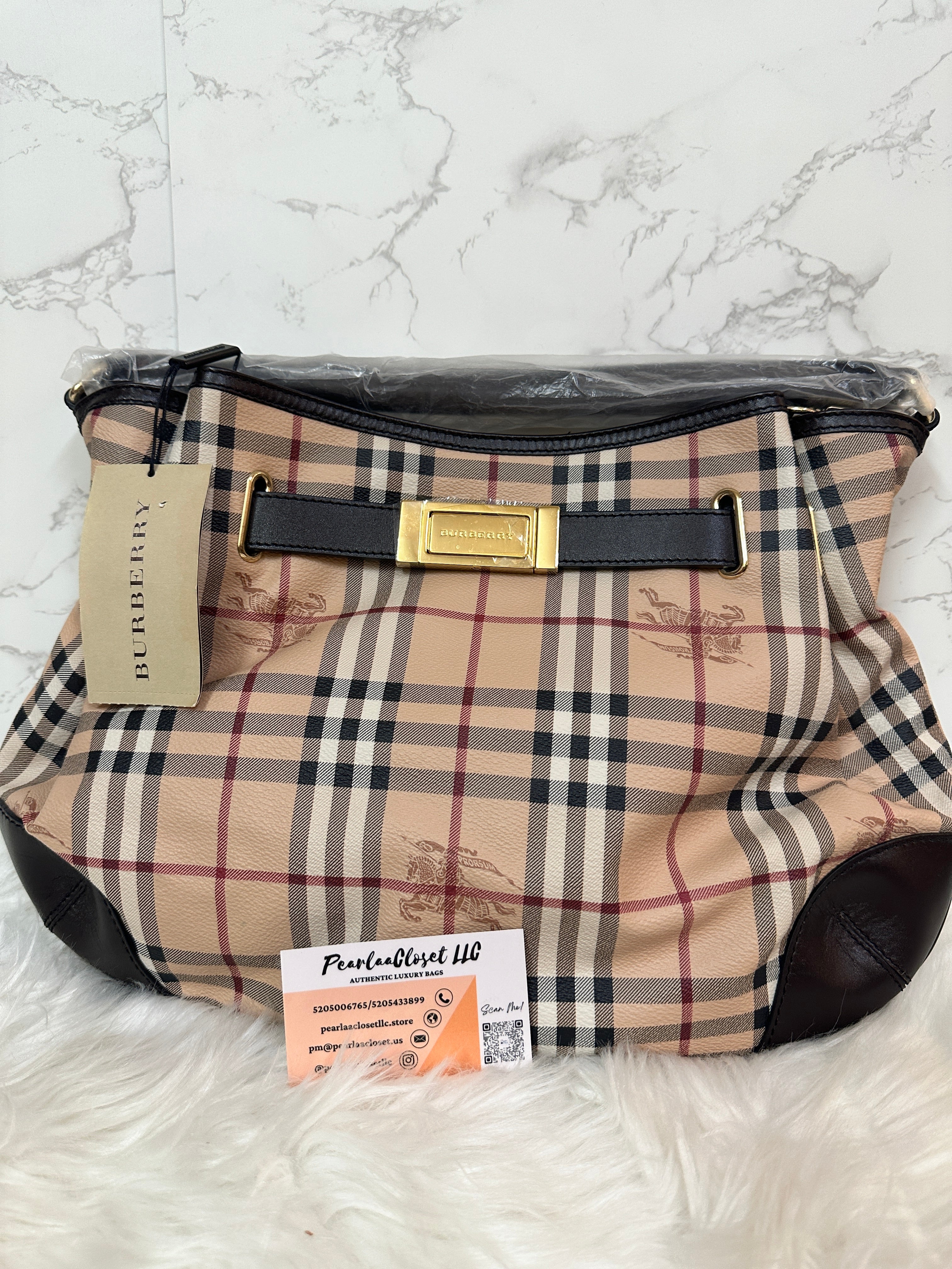 Burberry sales golderton tote