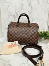 Load image into Gallery viewer, LOUIS VUITTON Damier Ebene Speedy Bandoulière 30