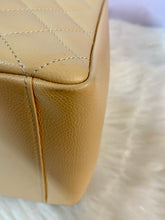 Load image into Gallery viewer, CHANEL Quilted Caviar Grand Shopping Tote GHW Beige