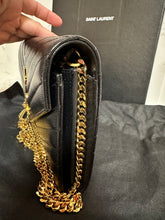 Load image into Gallery viewer, YSL Envelope Wallet on Chain - Black