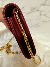 Load image into Gallery viewer, YSL Quilted Envelope Wallet on Chain