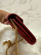Load image into Gallery viewer, YSL Quilted Envelope Wallet on Chain