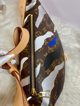 Load image into Gallery viewer, LOUIS VUITTON x League Of Legends Capsule Collection Blue Silver Monogram Bumbag (Limited Edition)
