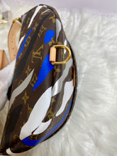 Load image into Gallery viewer, LOUIS VUITTON x League Of Legends Capsule Collection Blue Silver Monogram Bumbag (Limited Edition)