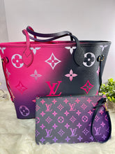 Load image into Gallery viewer, LOUIS VUITTON Neverfull MM Midnight Fuchsia