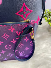 Load image into Gallery viewer, LOUIS VUITTON Neverfull MM Midnight Fuchsia