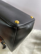 Load image into Gallery viewer, PRADA Black Saffiano Leather Zip Tote LARGE
