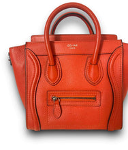 Load image into Gallery viewer, Celine Nano Luggage Red
