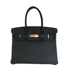 Load image into Gallery viewer, Hermes Birkin 30 Black Togo GHW
