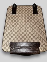 Load image into Gallery viewer, GUCCI Supreme Monogram Striped Luggage Bag
