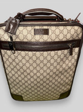 Load image into Gallery viewer, GUCCI Supreme Monogram Striped Luggage Bag
