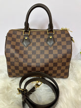Load image into Gallery viewer, Louis Vuitton Speedy 25 Damier Ebene Bandouliere
