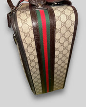 Load image into Gallery viewer, GUCCI Supreme Monogram Striped Luggage Bag
