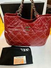 Load image into Gallery viewer, CHANEL Quilted Stitch Chain Tote
