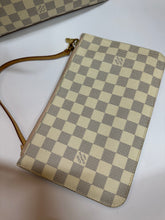 Load image into Gallery viewer, LOUIS VUITTON Damier Azur Neverfull MM
