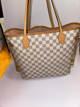 Load image into Gallery viewer, LOUIS VUITTON Damier Azur Neverfull MM
