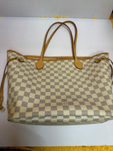 Load image into Gallery viewer, LOUIS VUITTON Damier Azur Neverfull MM
