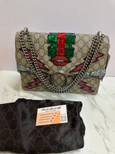 Load image into Gallery viewer, GUCCI Supreme Canvas Embroidered Sequin Dionysus
