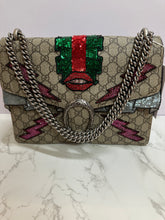 Load image into Gallery viewer, GUCCI Supreme Canvas Embroidered Sequin Dionysus
